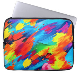 Capa Para Notebook Pintura Joyful Color Explosion