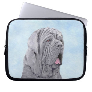 Capa Para Notebook Pintura Mastiff Neopolita - Arte Canina Original