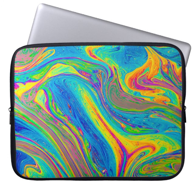 Capa Para Notebook Pintura multicolor (Frente)