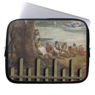 Capa Para Notebook Pintura mural de Drakelowe Salão, nr. Burton sobr