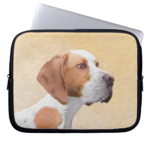 Capa Para Notebook Pintura Ponteiro - Arte Cachorra Original