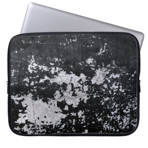Capa Para Notebook Pintura preta estilizada