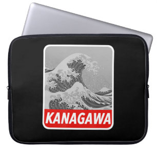 Capa Para Notebook Pintura   Tatuagem Japonesa de pintura por onda Ex