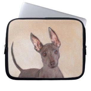 Capa Para Notebook Pintura Xoloitzcuintli - Arte Cachorra Original