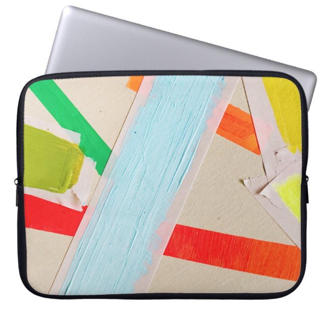 Capa Para Notebook Pinturas multicolores (Frente)
