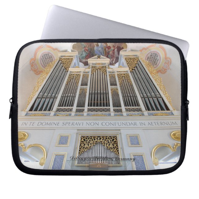 Capa Para Notebook pipe organ laptop case (Frente)