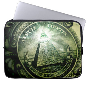 Capa Para Notebook Pirâmide Money "Olho de Providência"