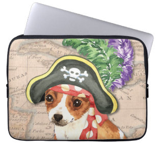Capa Para Notebook Pirato Chihuahua