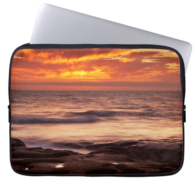 Capa Para Notebook Piscinas de Maré La Jolla (Frente)