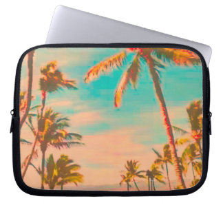 Capa Para Notebook PixDezines praia havaiana vintage