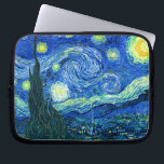 Capa Para Notebook PixDezines Van Gogh Starry Night/Rua. Remy<br><div class="desc">A famosa pintura de Van Gogh, "A Noite Estrelada." Pintado durante sua estadia no asilo Remy Santo na década de 1880, van Gogh retratou as colinas rolantes e árvores ciprestes que viu de sua janela. Melhorado digitalmente pela PixDezines. Copyright © 2008-2016 PixDezines.com™ e PixDezines™ em zazzle.com. Todos os direitos reservados....</div>