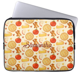 Capa Para Notebook Pizza E Ingredientes De Maçã Fashiada