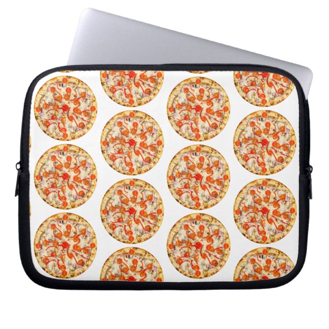 Capa Para Notebook Pizza Eletrônicos Bag (Frente)