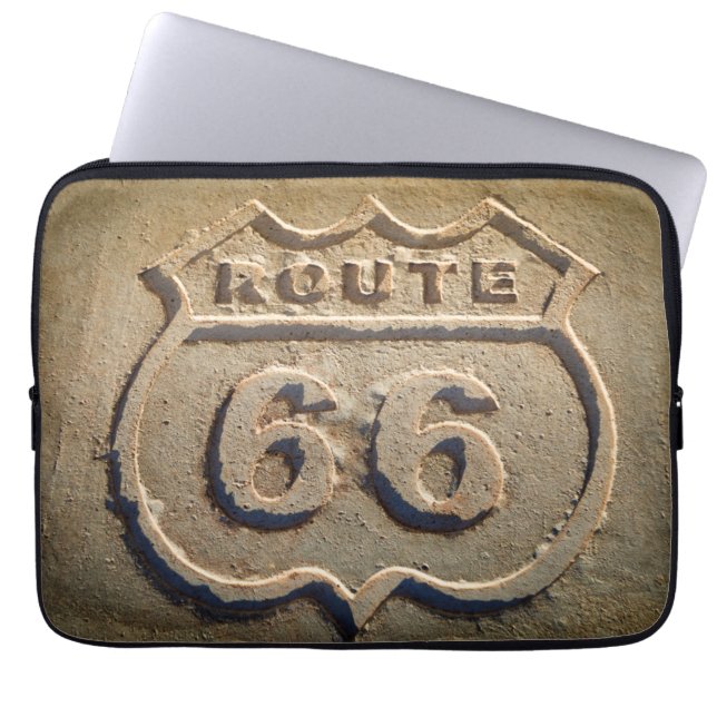 Capa Para Notebook Placa histórica da Rota 66, Arizona (Frente)
