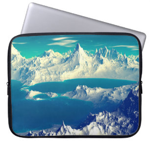 Capa Para Notebook Planeta alienígena - Trabalho de arte 3D ed Comput