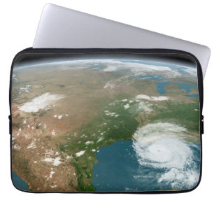 Capa Para Notebook Planeta Panorâmico Terra E Os Eua.
