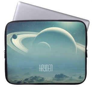 Capa Para Notebook Planetas Caprichosos Espaço Paisagem dos Sonhos Pe