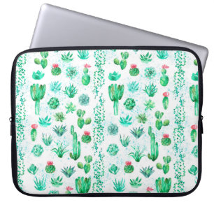 Capa Para Notebook Plano de fundo sem costura da Watercolor com suc
