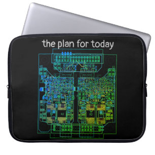 Capa Para Notebook Plano mit da plataforma do Conselho de circuito im