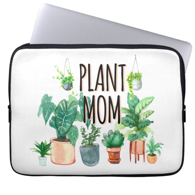Capa Para Notebook Planta Mãe - Jardinagem, Presente De Plantador Par (Frente)