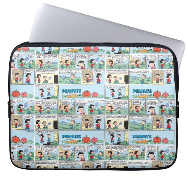 Capa Para Notebook Plantando Um Jardim Vegetal (Frente)