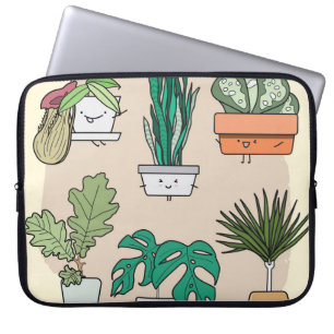 Capa Para Notebook Plantas Casernas Bonitas: Botânicas Coloridas.