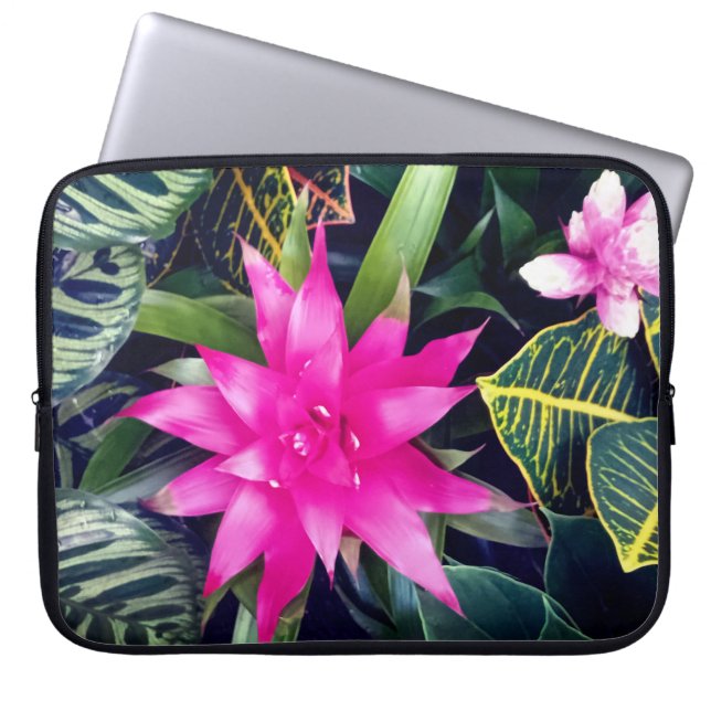 Capa Para Notebook Plantas tropicais (Frente)