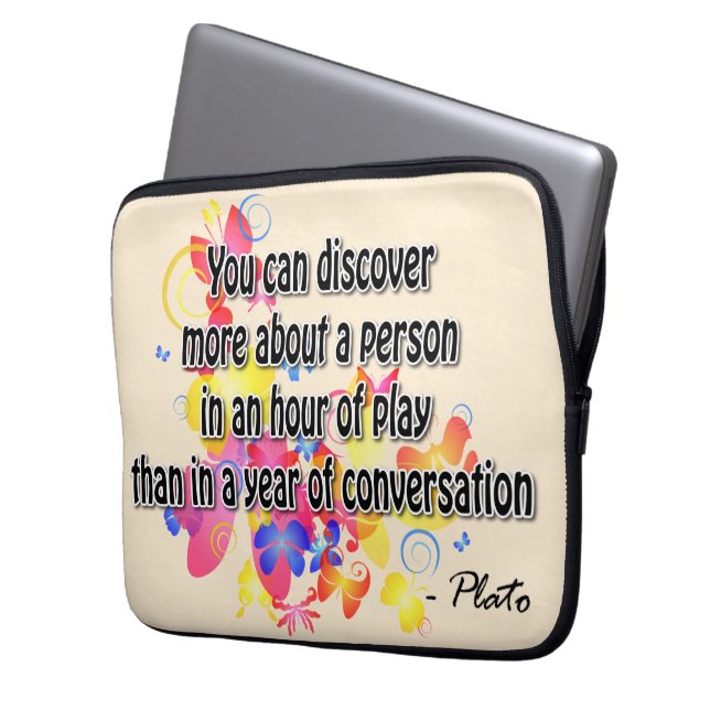 Capa Para Notebook Platão (Frente Esquerda)