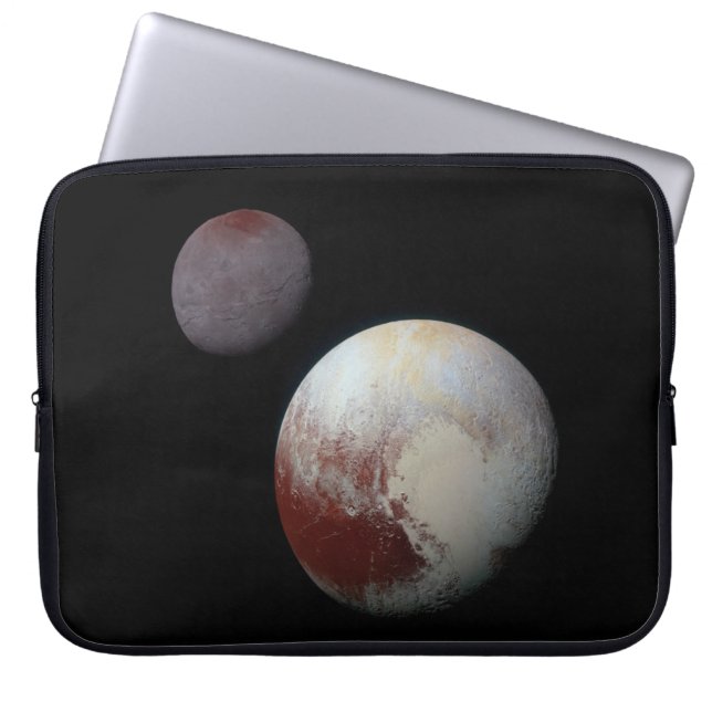Capa Para Notebook Plutão & Charon 9th ou Dwarf Planet Solar System (Frente)
