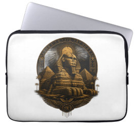 Capa Para Notebook Poder Silencioso | Grande Design Esfinge Egito