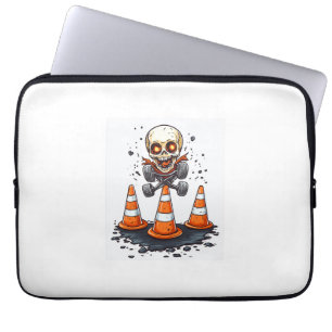 Capa Para Notebook Pogo Bones � Esqueleto Louco em Movimento