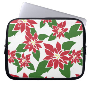 Capa Para Notebook Poinsettia