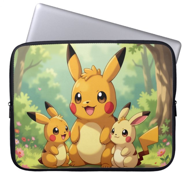 Capa Para Notebook Pokémon und seine Treue Freunde (Frente)