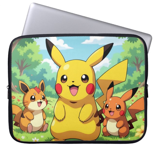 Capa Para Notebook Pokémon und seine Treue Freunde (Frente)