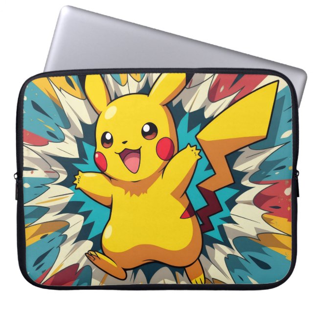 Capa Para Notebook Pokémon und seine Treue Freunde Leinwanddruck (Frente)