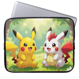 Capa Para Notebook Pokémon und seine Treue Freunde Leinwanddruck