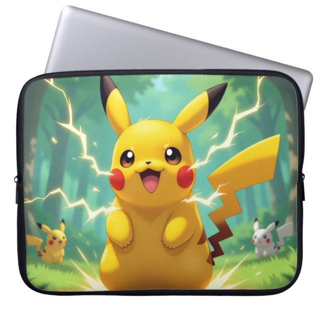 Capa Para Notebook Pokémon und seine Treue Freunde Leinwanddruck (Frente)