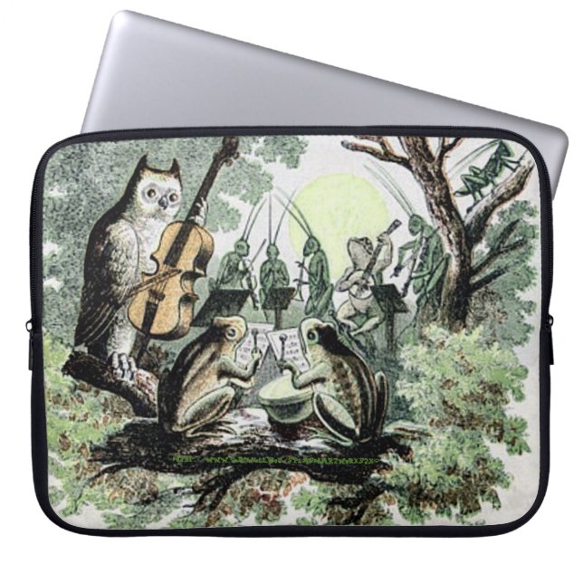 Capa Para Notebook "Polliwog swampy hoe down" (Frente)