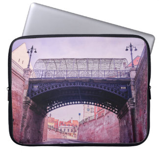 Capa Para Notebook Ponte antiga, Bridgeantique medieval, arco