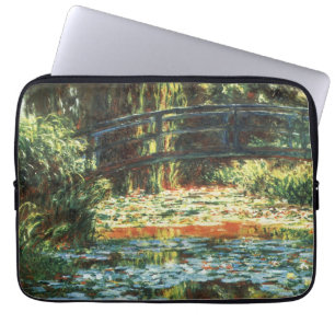 Capa Para Notebook Ponte sobre a Lagoa de Nenúfares por Claude Monet