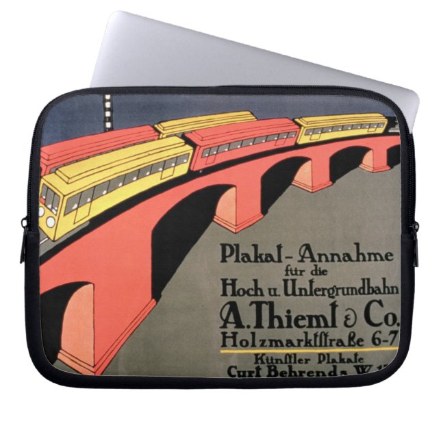 Capa Para Notebook 'Ponto de coleta para a estrada de ferro excedente (Frente)