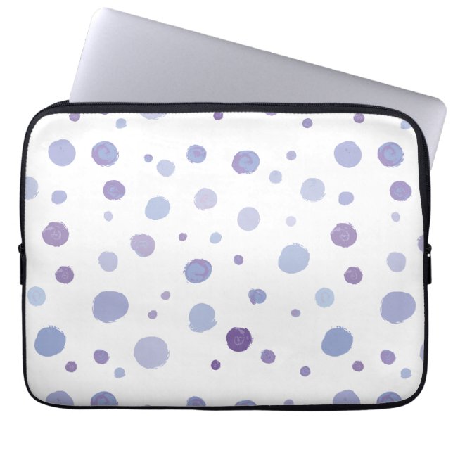 Capa Para Notebook pontos pintados à mão (Frente)