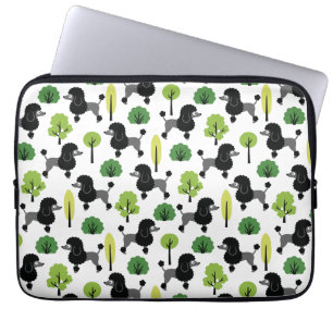 Capa Para Notebook Poodle no parque