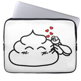 Capa Para Notebook Poop in Love - Brootsch the PooPoo