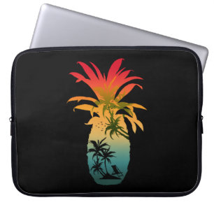 CAPA PARA NOTEBOOK PÔR DO SOL DE ABACAXI