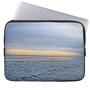 Capa Para Notebook Pôr do Sol Relaxante à Beira-Mar