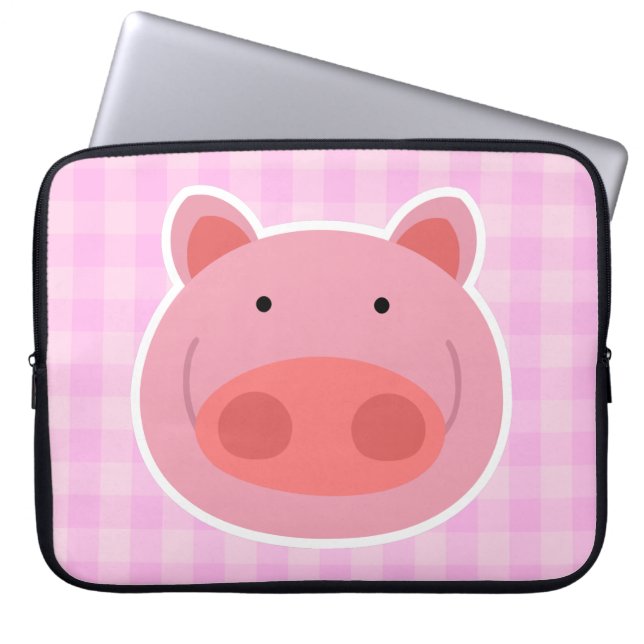 Capa Para Notebook Porco (Frente)