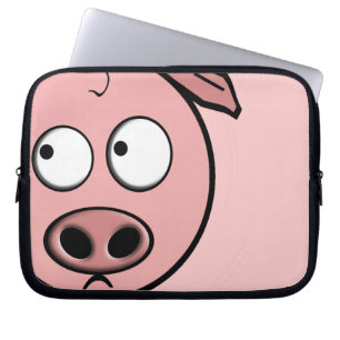 Capa Para Notebook Porco curioso