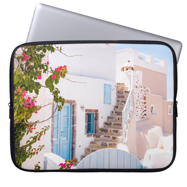 CAPA PARA NOTEBOOK PORTA AZUL FECHADA (Frente)