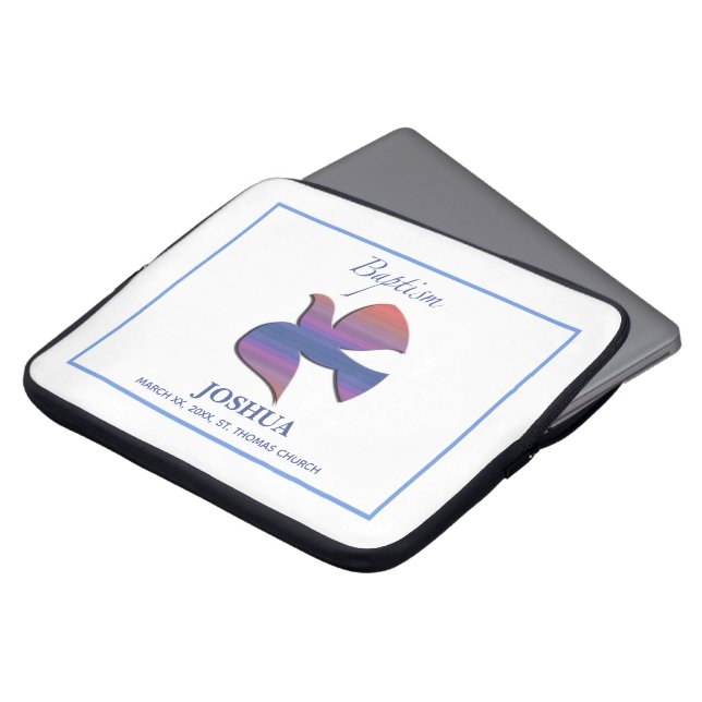 Capa Para Notebook Porta de batismo adulto personalizável (Frente Topo)